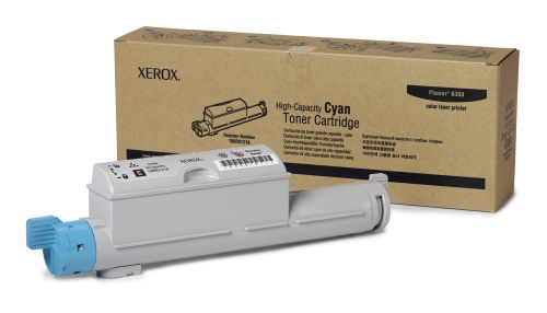 XEROX Toner TEKTRONIX Phaser 6360 Cian Alta Capacidad , Xerox , XER106R01218 , 95205428186